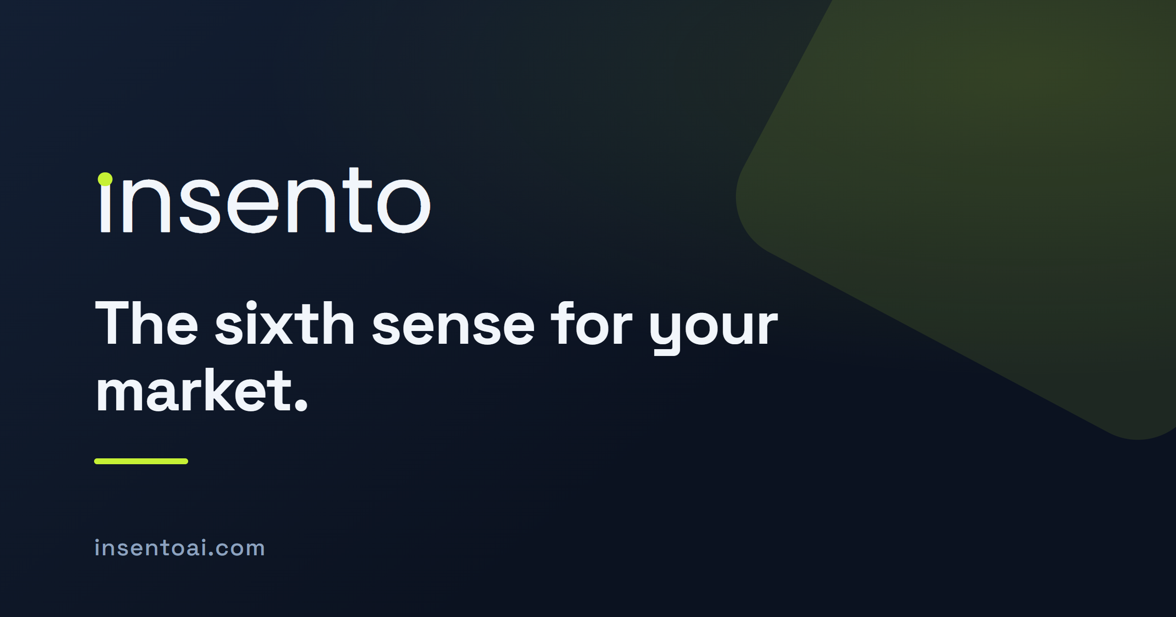 Insento — מודיעין תחרותי